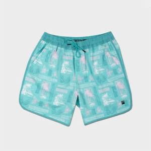 NEW FLOMOTION men's cabana vollyshort in multi